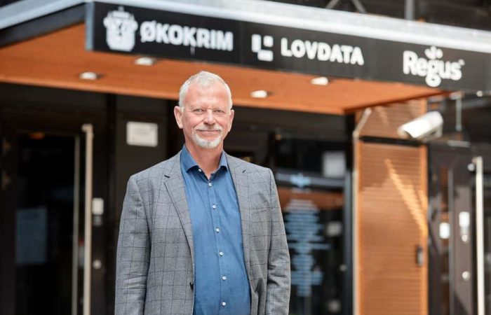Lovdatas direktør Odd Storm-Paulsen. Bilde: Lovdata.