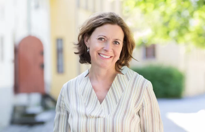 Kari Sofie Bjørnsen, leder og 4.-kandidat for Akershus Høyre. Foto: Høyre