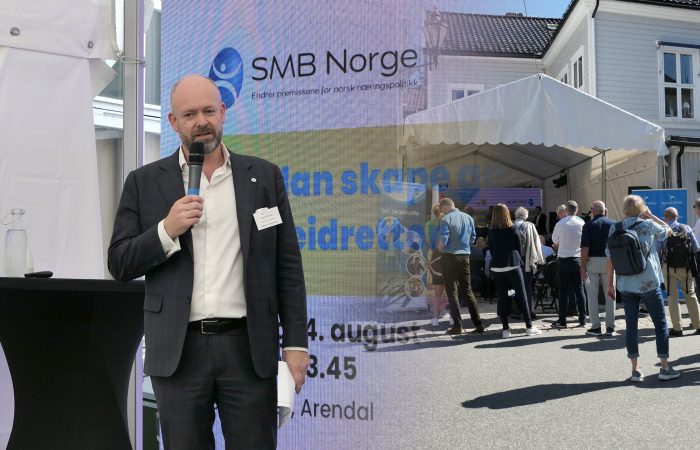 SMB Norge hadde 22 arrangementer under året versjon av Arendalsuka.