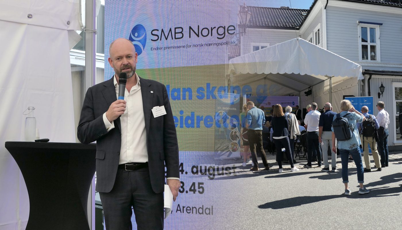 SMB Norge hadde 22 arrangementer under året versjon av Arendalsuka.