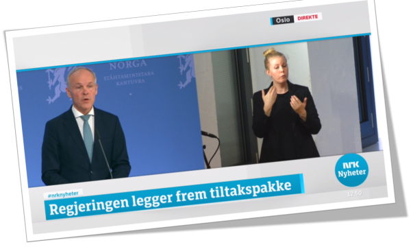 Faksimile: NRK