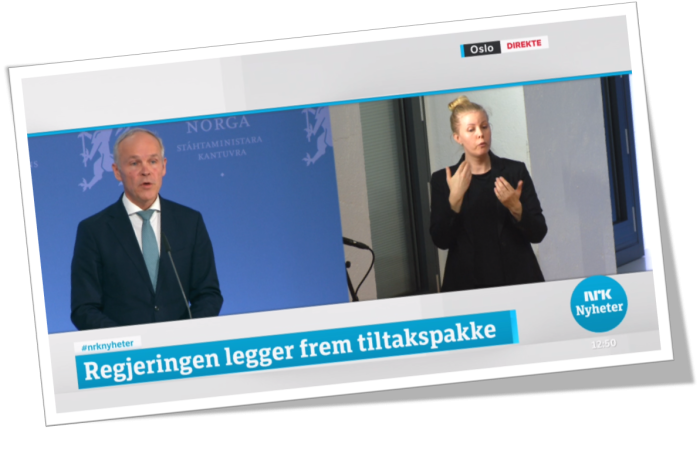 Faksimile: NRK