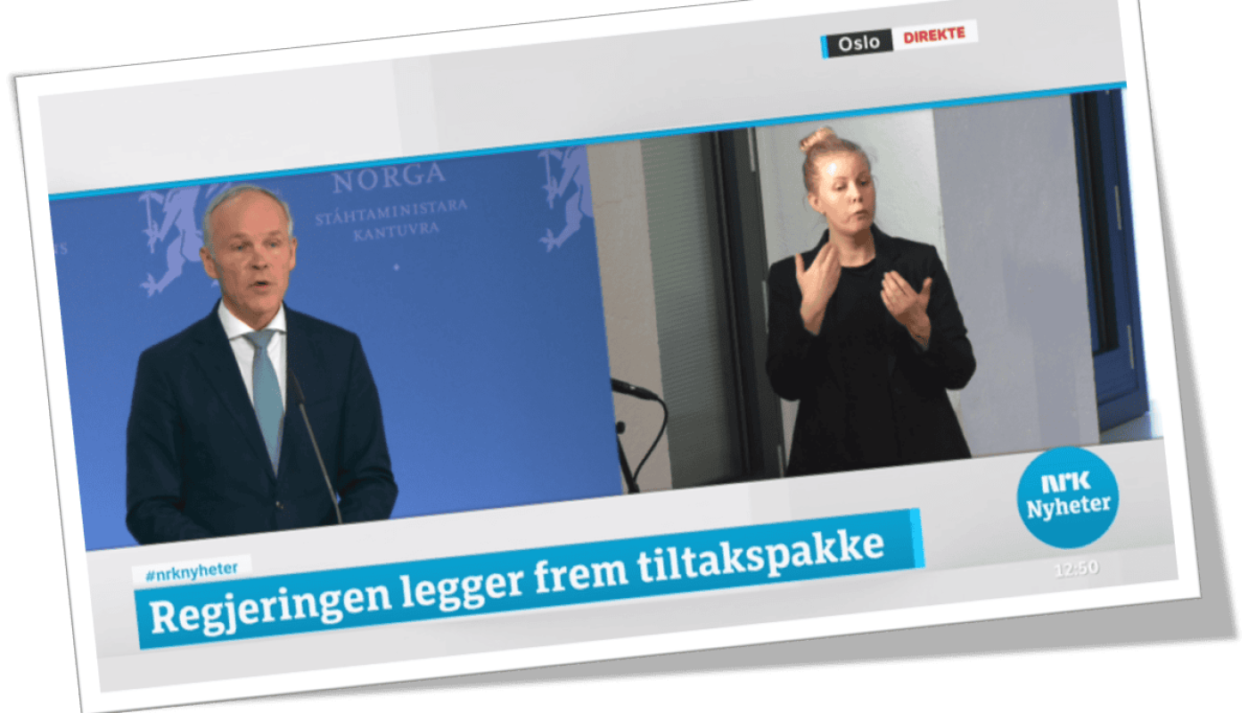Faksimile: NRK