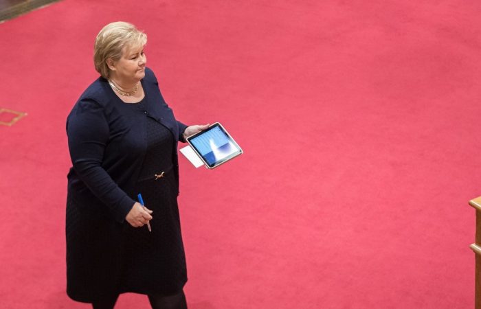 Statsminister Erna Solberg (Foto: SMK)