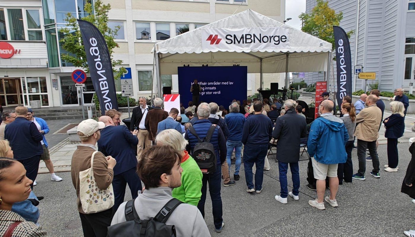 Det har vært stort oppmøte under SMB Norges arrangementer i Arendalsuka 2025.
Foto: Klaus Jakobsen