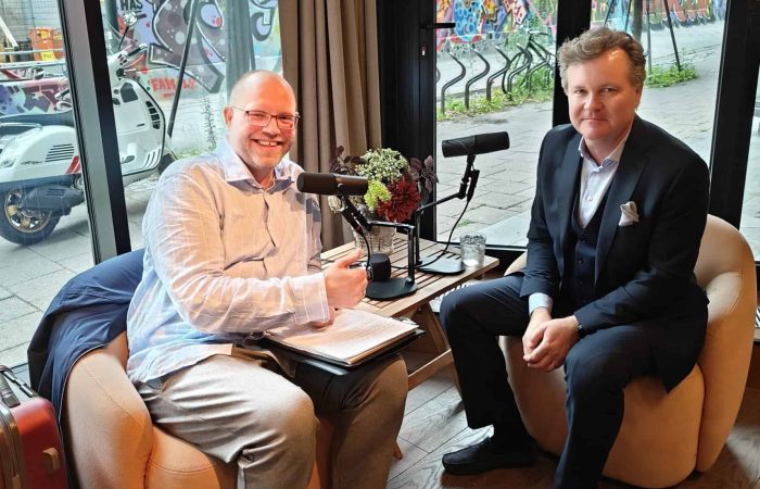 Advokat Jan Magne Langseth, her i en tidligere prat med vår reporter Klaus Jakobsen, som har skrevet den omtalte kommentaren før valget, om formuesskatten.
Foto: Privat