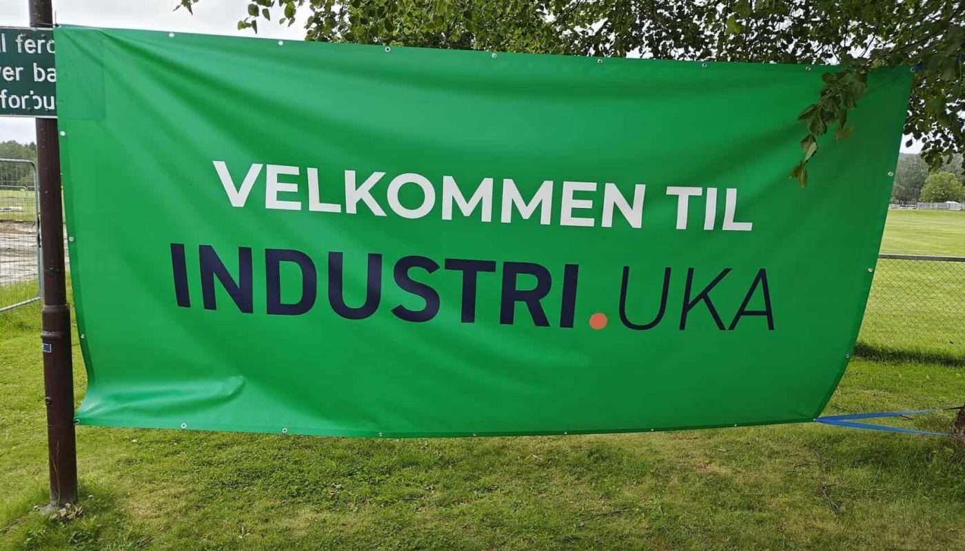 Industriuka i Porsgrunn har vokst seg stor. 
Foto: Klaus Jakobsen