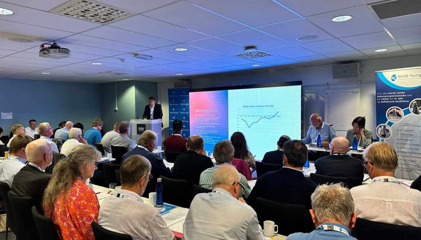Bilde fra SMB Norges kongress i 2023