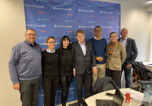 Det nyvalgte Forbundsstyret samlet seg til styremøte mandag 25. september 2023