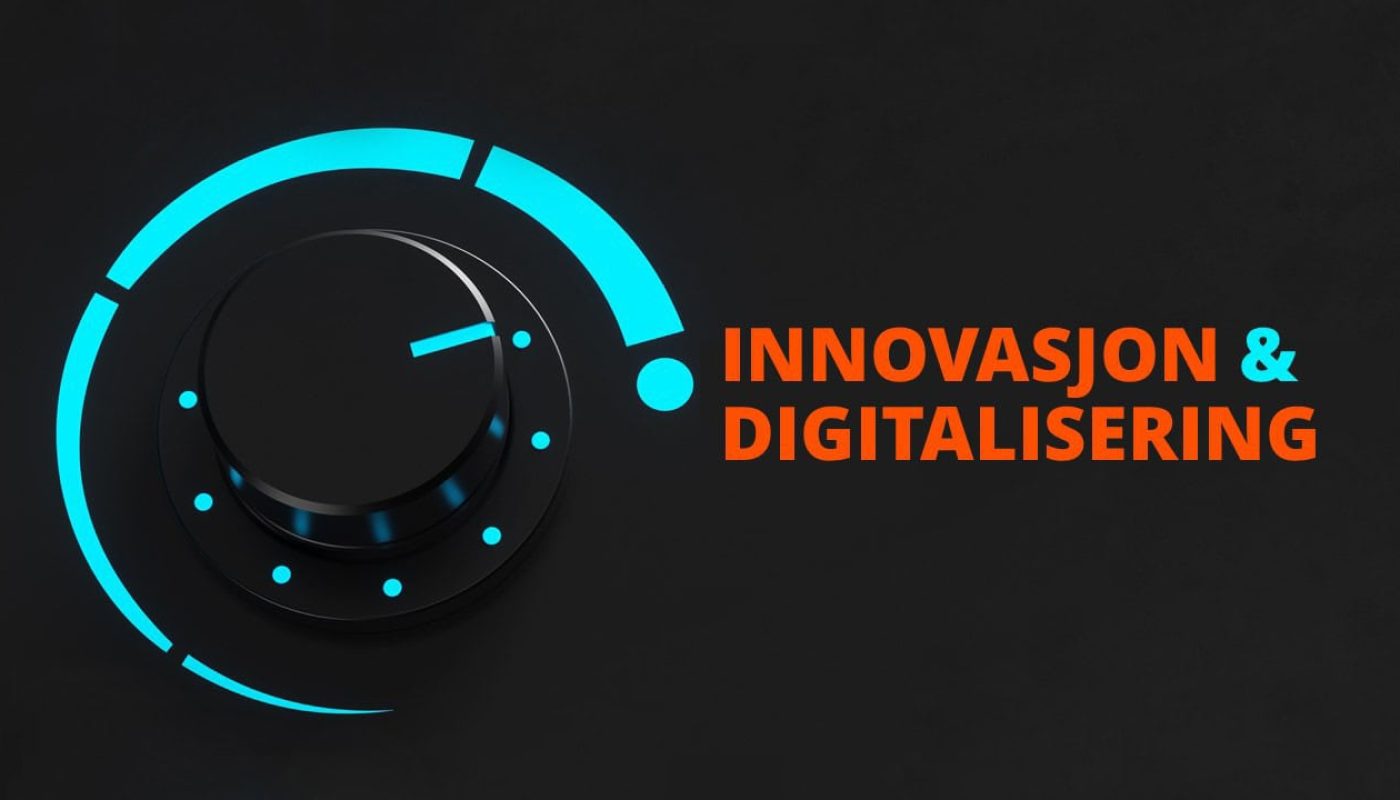 ØKT TRYKK: Bedriftsforbundet kjemper for at Norge skal få fart og flyt på nyskapning og digitalisering. Illustrasjon: HAIV kommunikasjon.