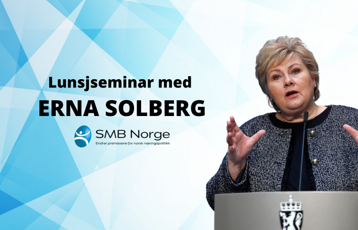 SMB Norge - Erna Solberg