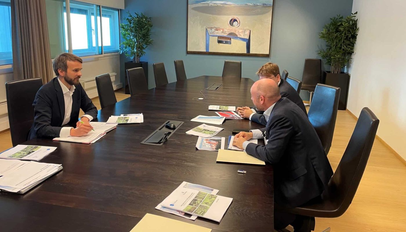 Møte med næringsministeren