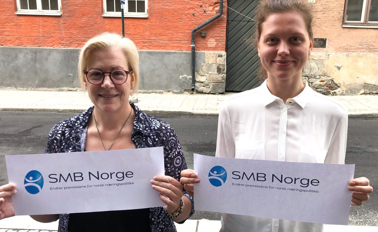 Monica Gregory (v) og Inessa Shaeva i SMB Norge