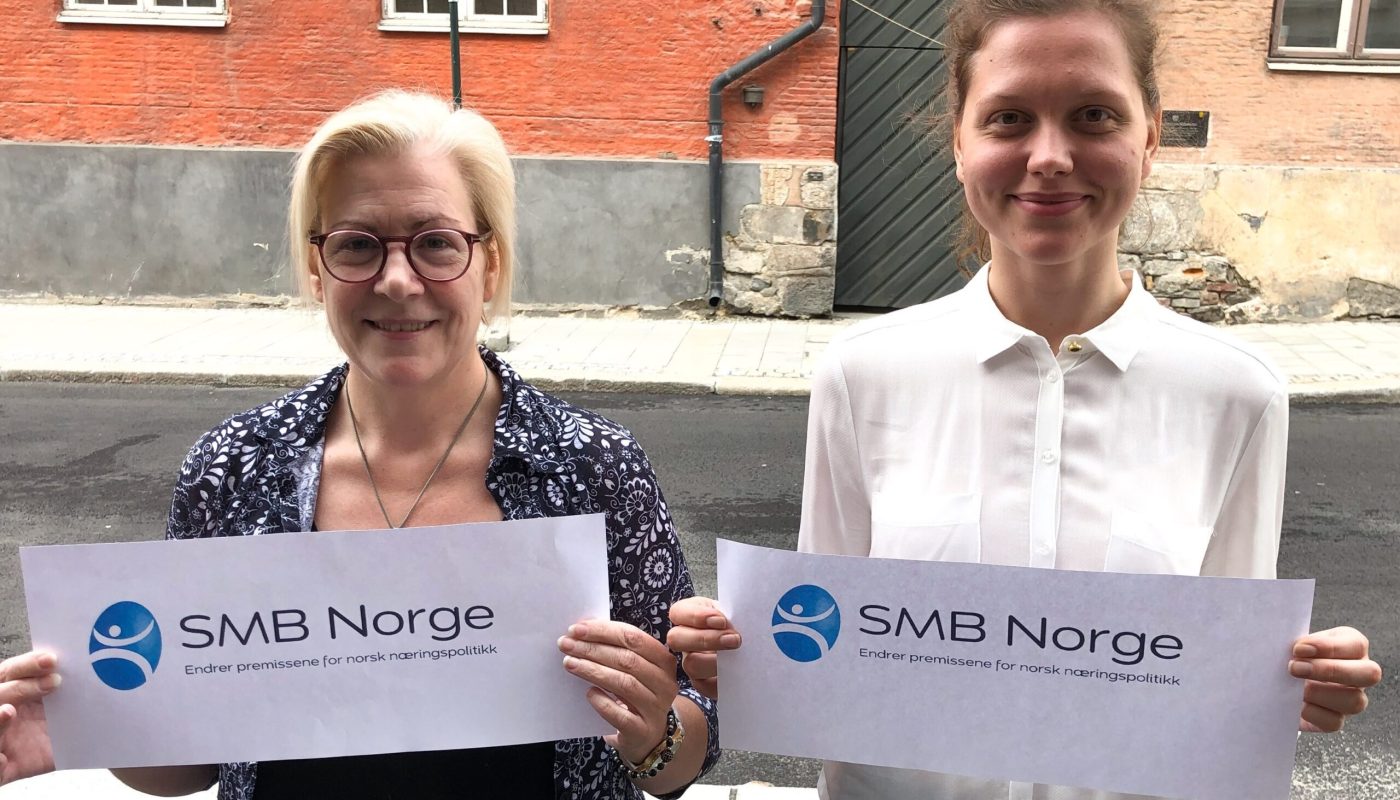 Monica Gregory (v) og Inessa Shaeva i SMB Norge