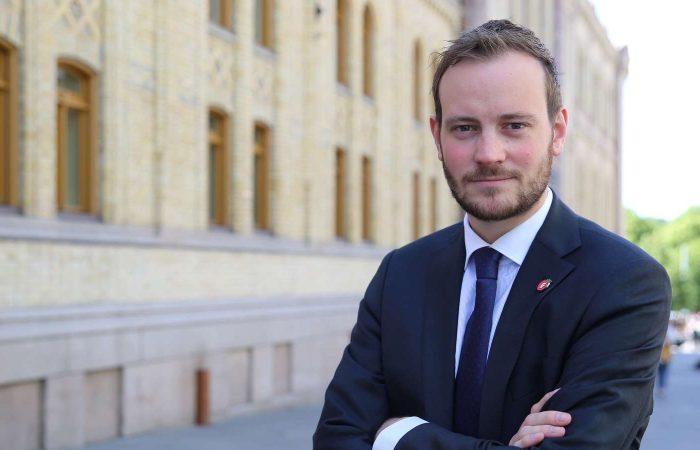 Sivert Bjørnstad, Fremskrittspartiets finanspolitiske talsperson. (Foto: Frp)