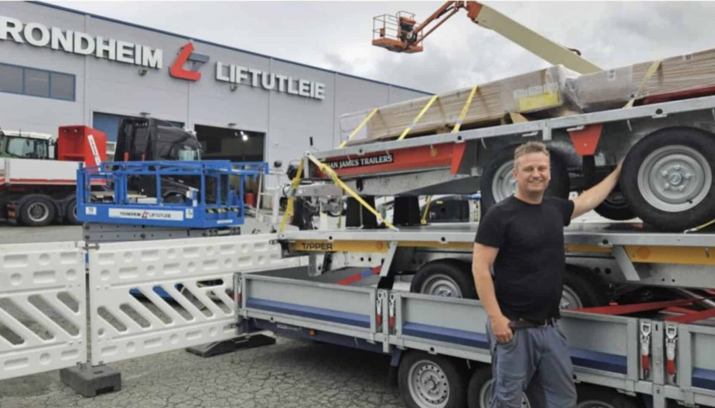 Arnfinn Tynes, eier av Trondheim Liftutleie