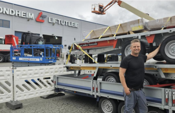 Arnfinn Tynes, eier av Trondheim Liftutleie