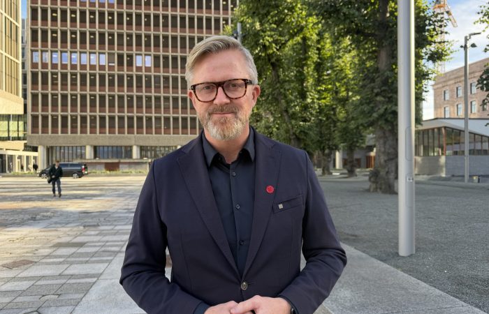 YS-leder Hans-Erik Skjæggerud. Foto: Elin L'Estrange, YS