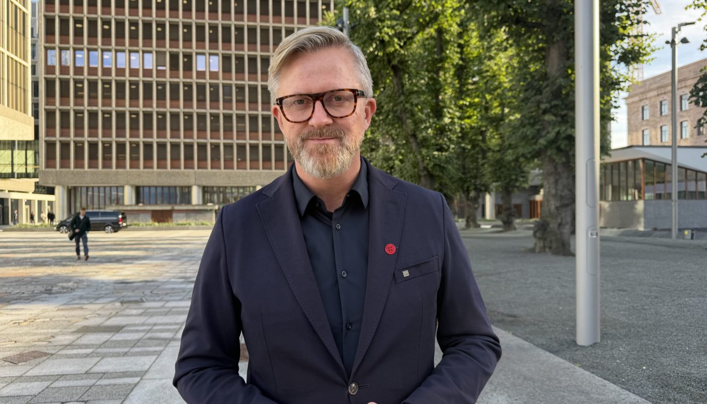 YS-leder Hans-Erik Skjæggerud. Foto: Elin L'Estrange, YS