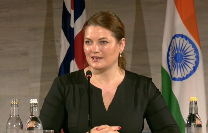 Representanter fra norsk næringsliv deltok i rundebordsamtalen, som handlet om hvordan samarbeidet mellom de to landene kan utvikles videre i årene fremover. Foto: DIO