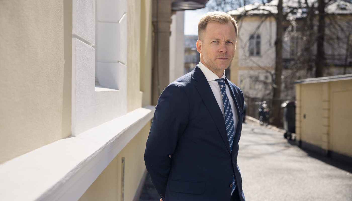 Stian Carlsen, administrerende dirketør i Utleiemegleren. Foto: Utleiemegleren.