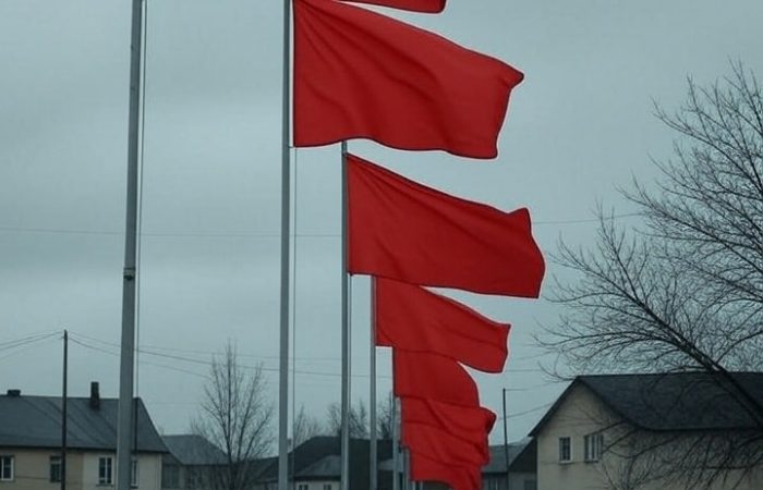 "Stryk kristenkorset av ditt flagg, og heis det rent og rødt" KI-generert. xAI/Grok
