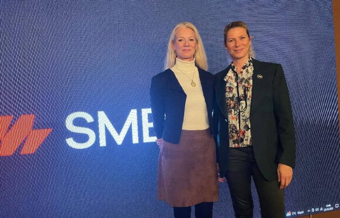 Kari Due-Andresen og Liv Due-Andresen, forbundsleder SMB Norge Oslo/Akershus