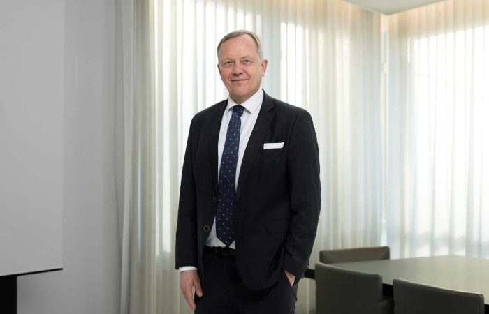 Advokat Nicolay Skarning som representerer bemanningsforetakene